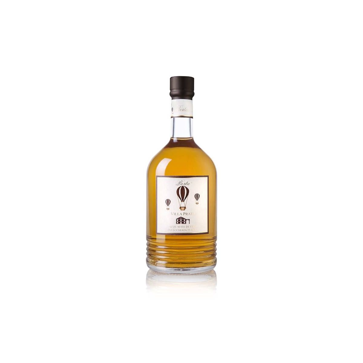 Berta - Grappa Villa Prato Acquavite di Vino Invecchiata 25 anni 1 lt.