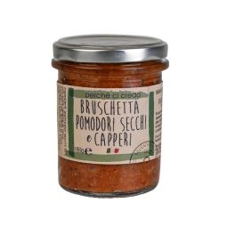 Perchè Ci Credo - Bruschetta Pomodori Secchi e Capperi 180 gr.