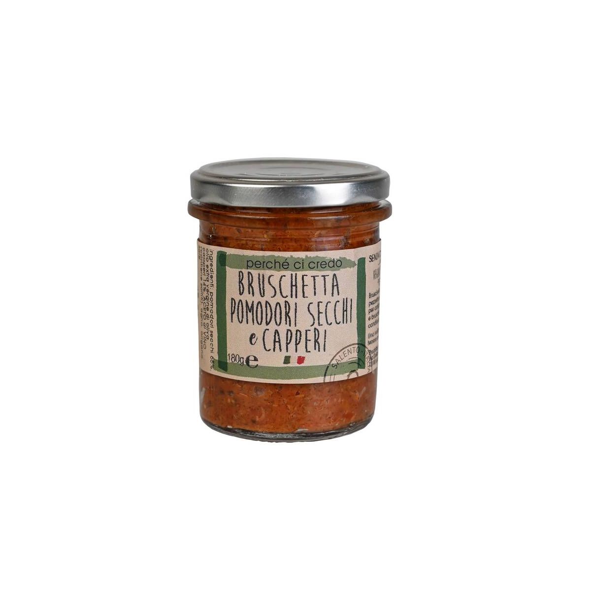 Perchè Ci Credo - Bruschetta Pomodori Secchi e Capperi 180 gr.