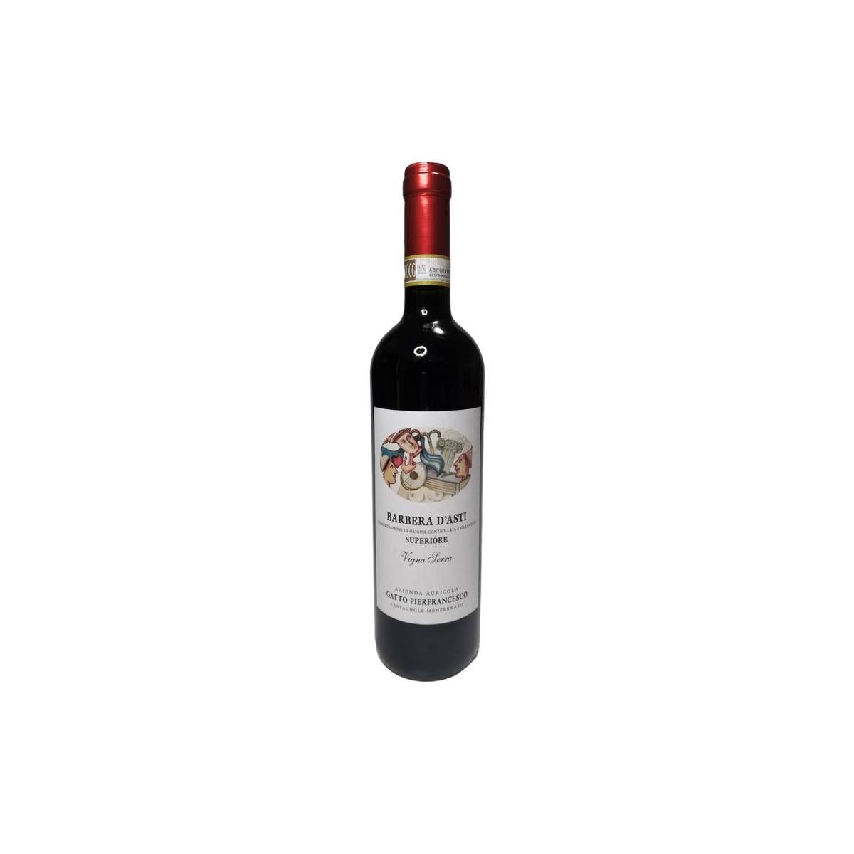 Gatto Pierfrancesco - Barbera d'Asti Superiore DOCG Vigna Serra 2023 0,75 lt.