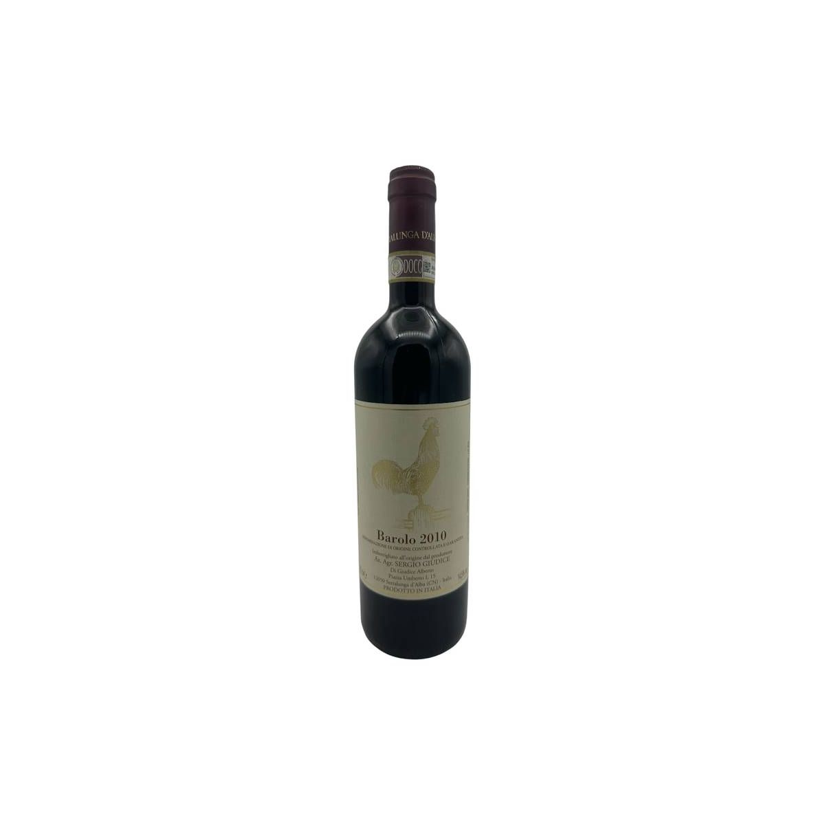 Az. Agr. Sergio Giudice - Barolo DOCG 2010 0,75 lt.