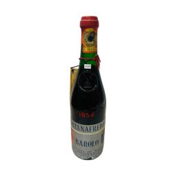Vintage Bottle - Fontanafredda Barolo 1954 0,72 lt. CLEAR COLOR - COD. 11487