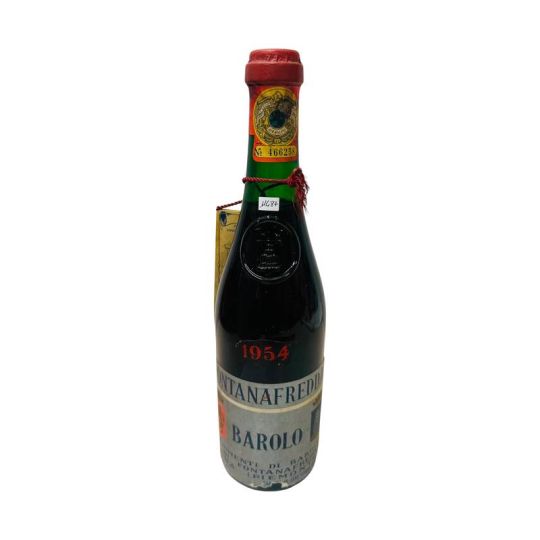 Vintage Bottle - Fontanafredda Barolo 1954 0,72 lt. CLEAR COLOR - COD. 11487