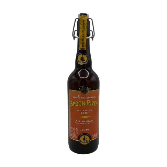 Birrificio Grado Plato - Birra Artigianale Ale Ambrata Spoon River 0,75 lt.