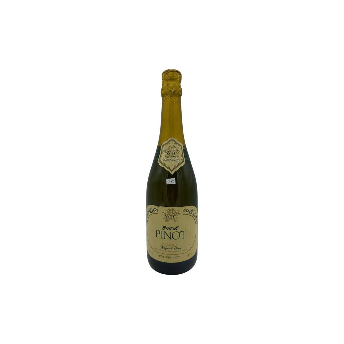 Vintage Bottle - Bonfante & Chiarle Brut di Pinot 0,75 lt. anni 80 - COD. 11054
