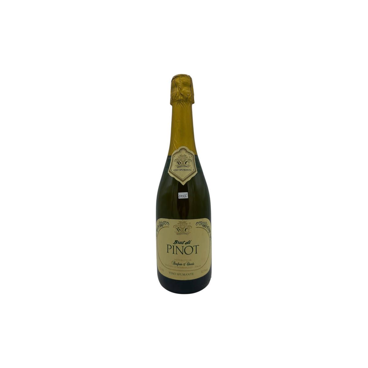 Vintage Bottle - Bonfante & Chiarle Brut di Pinot 0,75 lt. anni 80 - COD. 11056