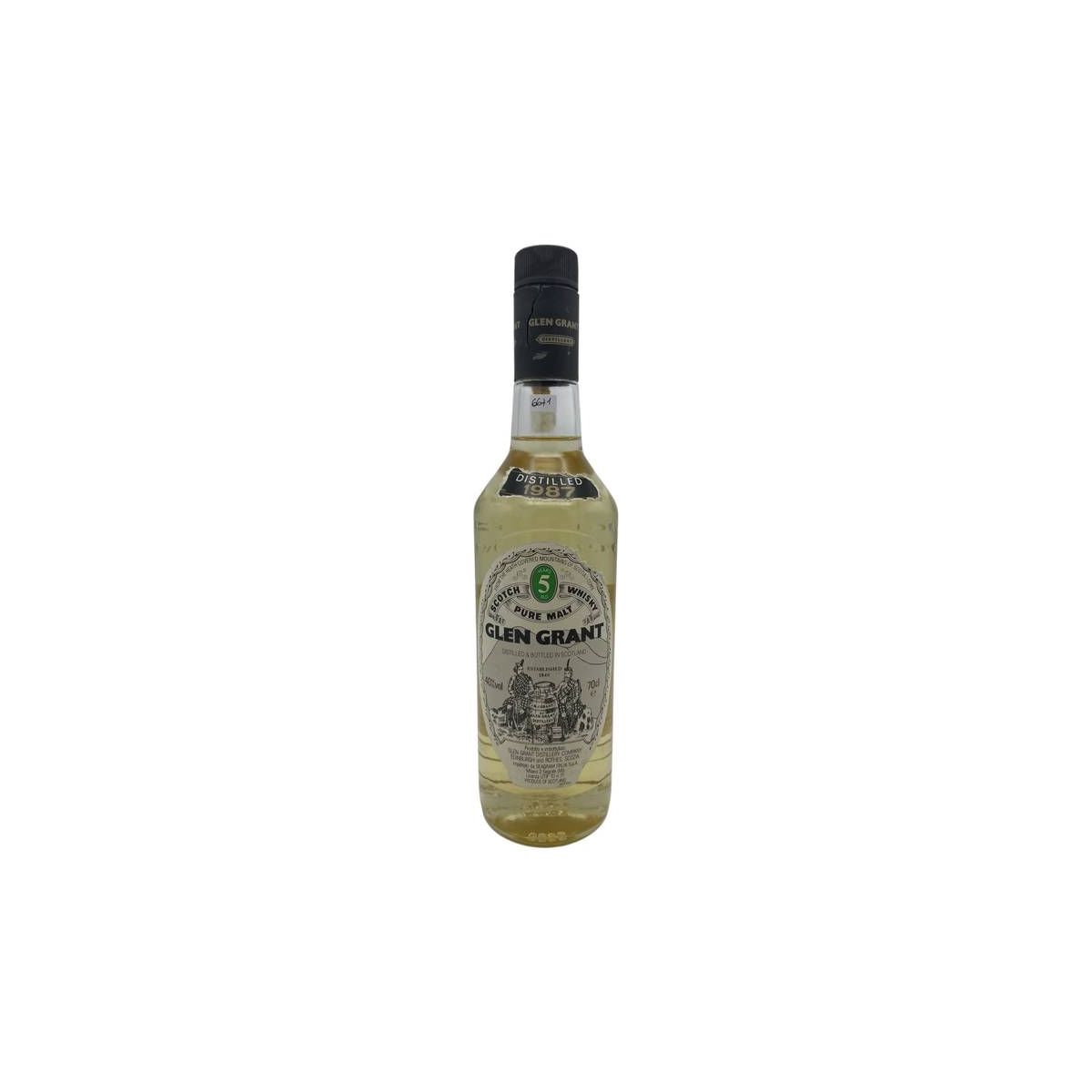 Glen Grant - Scotch Whisky Pure Malt 5 y 1987 0,70 lt. - COD. 6671