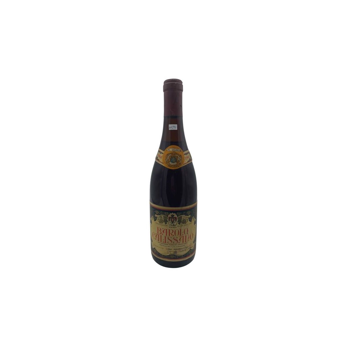 Vintage Bottle - Calissano Barolo DOC 1968 0,72 lt. - COD. 11495