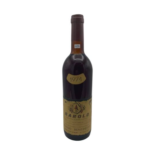 Vintage Bottle - Rosso Benedetto Barolo DOC 1974 0,72 lt. - COD. 11494