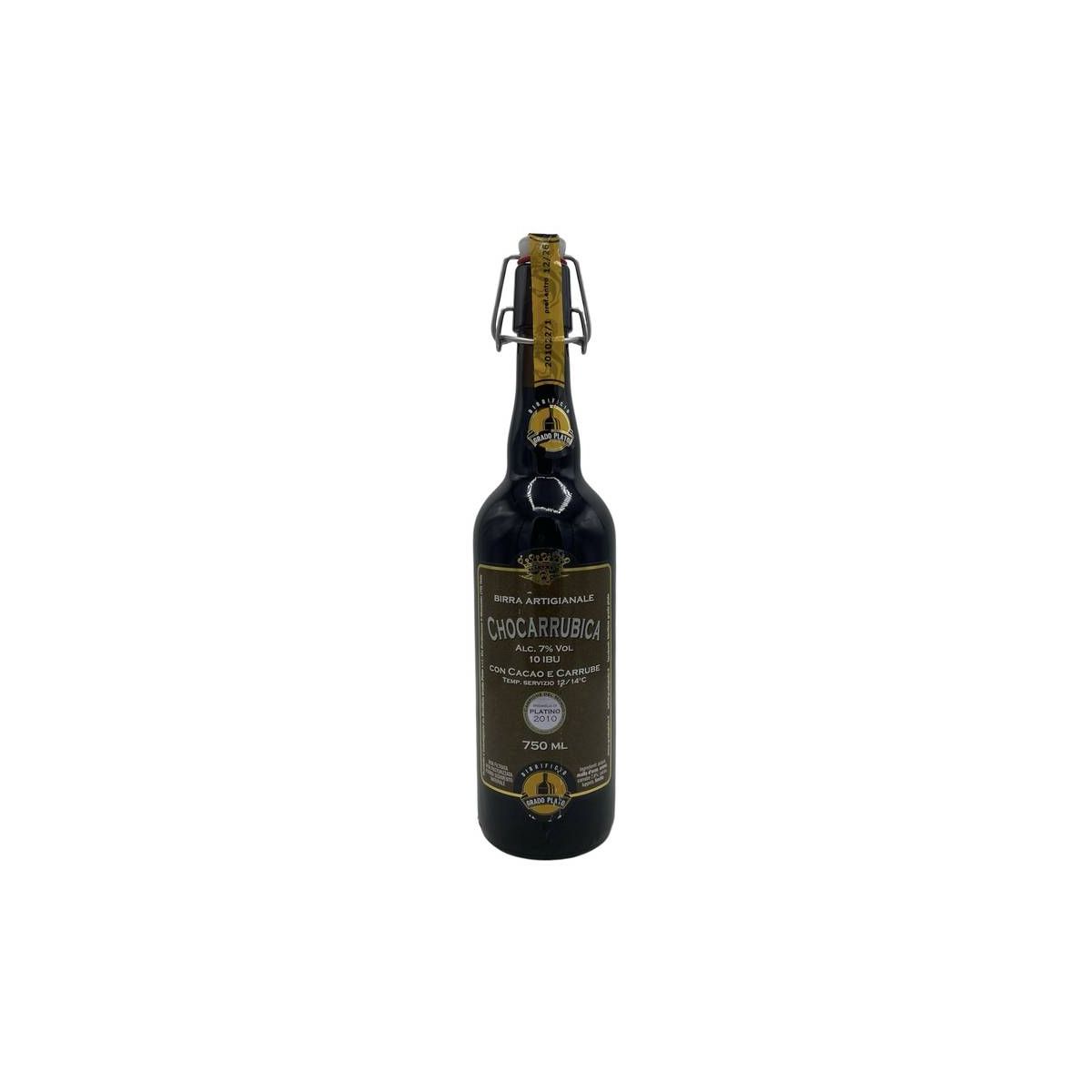 Birrificio Grado Plato - Birra Artigianale con Cacao e Carrube Chocarrubica 0,75 lt.