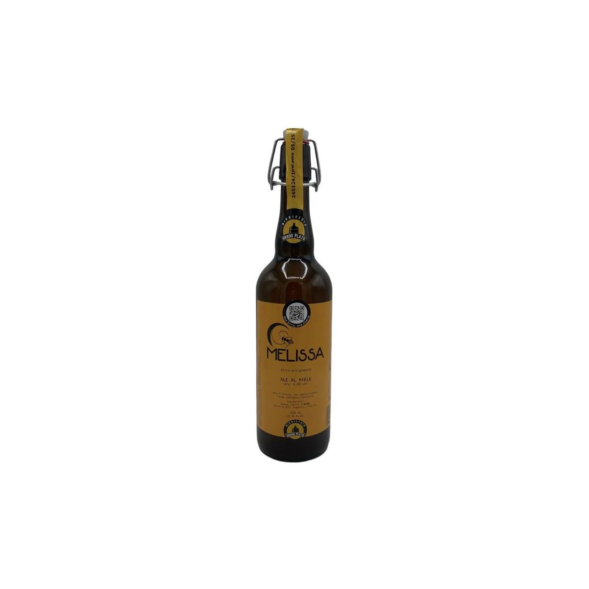 Birrificio Grado Plato - Birra Artigianale Ale al Miele Melissa 0,75 lt.