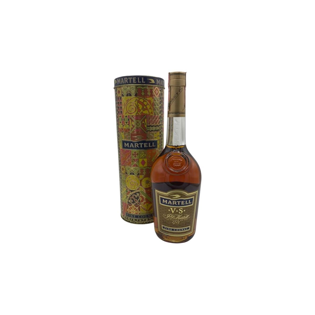 Martell - Fine Cognac VS 0,70 lt. + Metal Box (old version)
