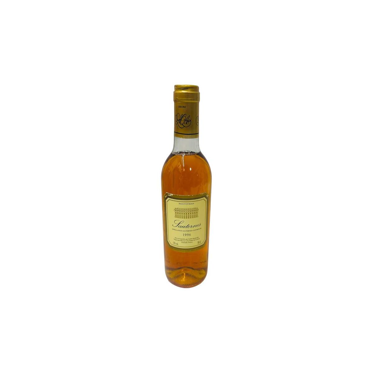 André Quancard- Sauternes 1996 0,50 lt.