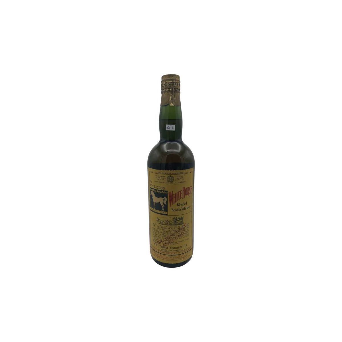 White Horse Distillers - Blended Scotch Whisky White Horse SPRING CAP '50/'60 Duty Free 0,75 lt. - COD. 6672