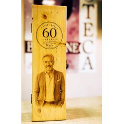 Personalized Wooden Box with Laser Engraving with Image and Writing - Enoteca Bevi Bene