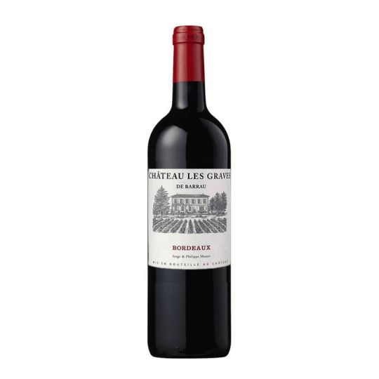 Chateau Les Graves de Barrau - Bordeaux 2023 0,75 lt.