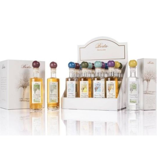Berta - Linea Primaneve Grappa di Barbera Nibbio - MINI 0,20 lt.