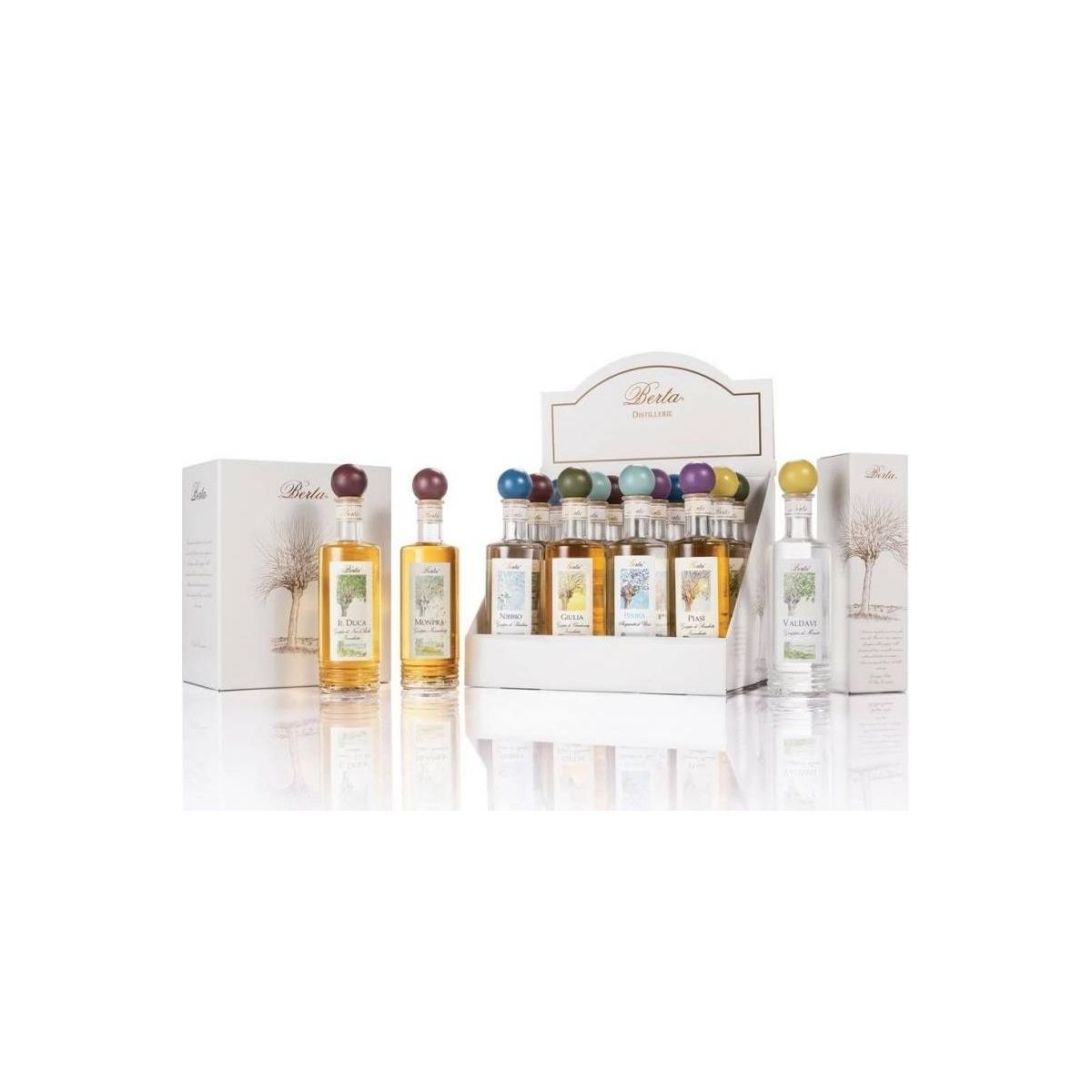 Berta - Linea Primaneve Grappa di Barbera Nibbio - MINI 0,20 lt.