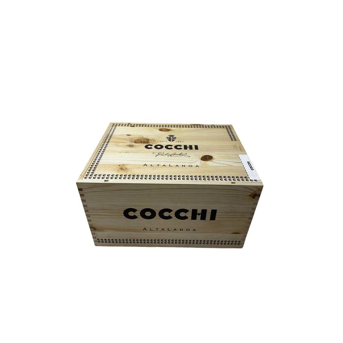 Cassetta Legno VUOTA Giulio Cocchi Altalanga da 6 bottiglie
