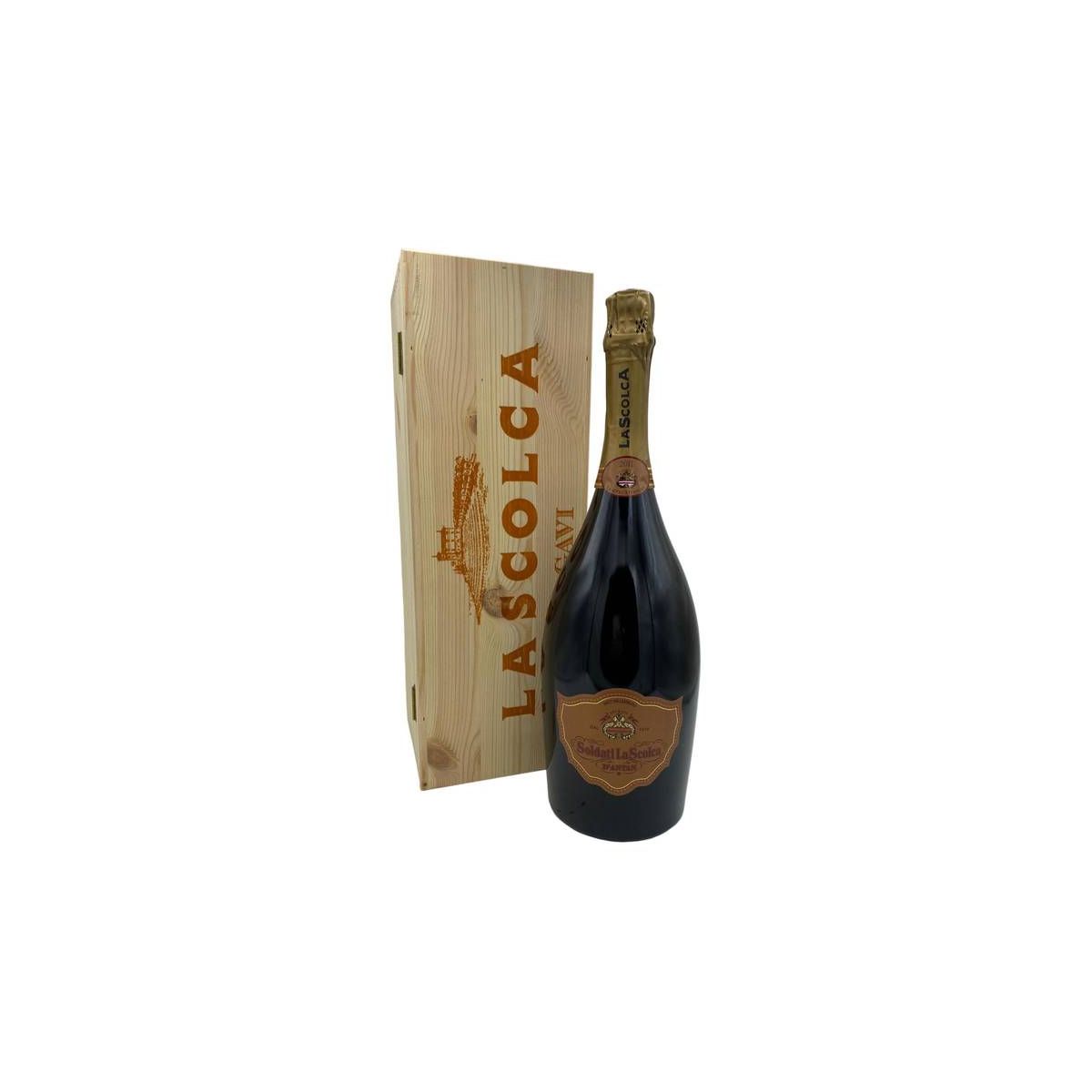 La Scolca - Metodo Classico Rosè Soldati La Scolca d'Antan Rosè 2012 Brut 1,5 lt. MAGNUM + Box Legno