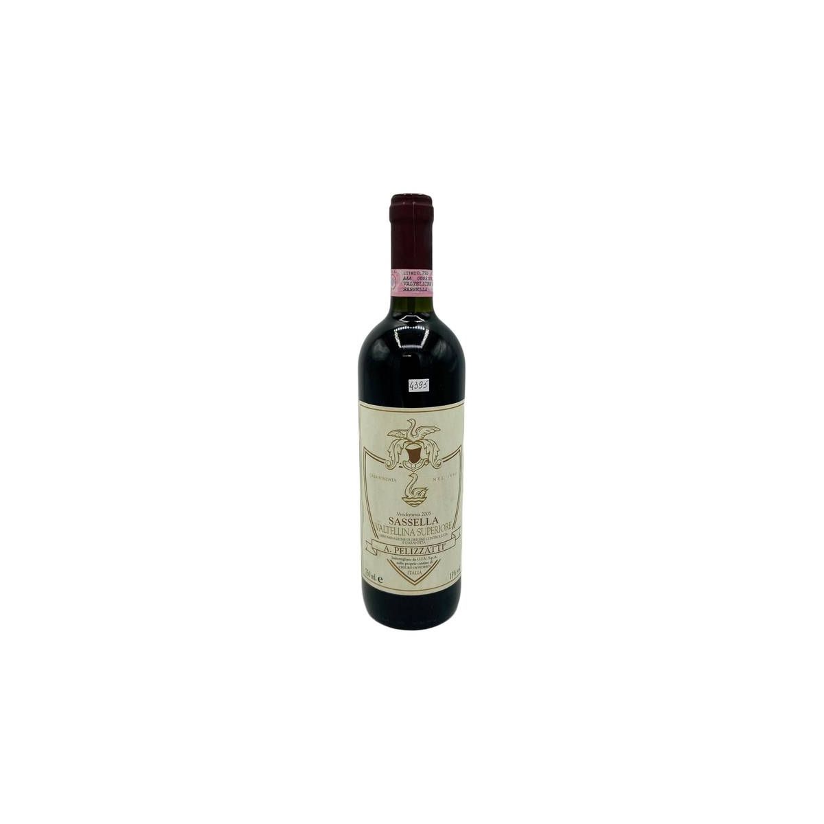 Vintage Bottle - A. Pelizzati Sassella Valtellina Superiore 2005 0,75 lt. - COD. 4395 - Enoteca Bevi Bene