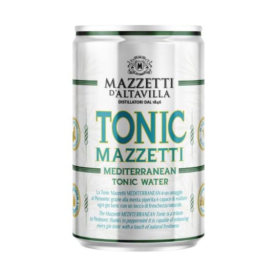 Mazzetti d'Altavilla - Acqua Tonica Tonic Mazzetti Mediterranean Tonic Water x 1 150 ml - Enoteca Bevi Bene