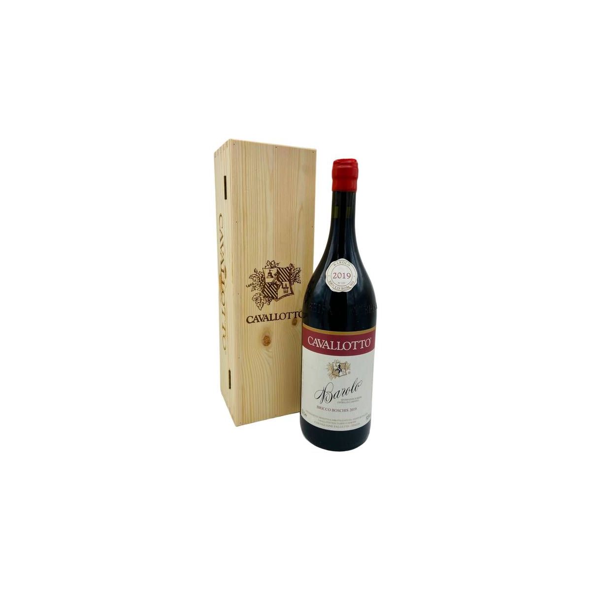 Cavallotto - Barolo DOCG Bricco Boschis 2019 1,5 lt. MAGNUM + Box Legno