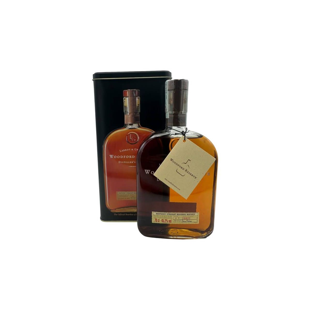 Labrot &amp; Graham - Kentucky Straight Bourbon Whiskey Woodford Reserve 06 Batch 0,70 lt. + Metal Box - Enoteca Bevi Bene