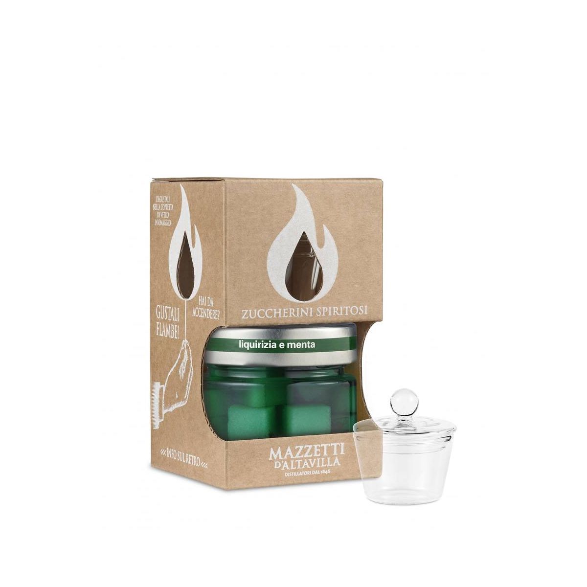 Mazzetti d'Altavilla - Zuccherini Spiritosi Liquirizia e Menta 150 gr. - Enoteca Bevi Bene