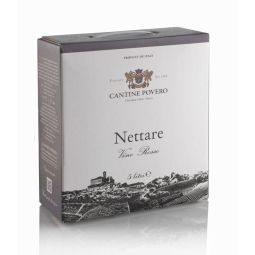 Cantine Povero - Bag In Box 5 lt. Vino Rosso da Uve Nebbiolo "Nettare" - Enoteca Bevi Bene