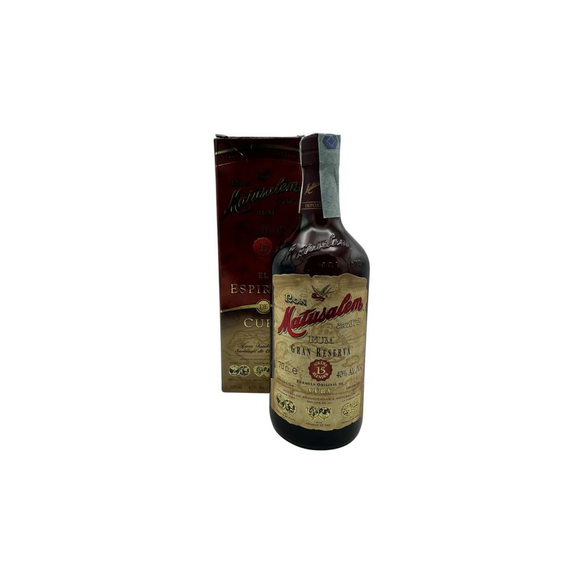 Matusalem - Ron Matusalem Rum Gran Reserva Solera 15 y 0,70 lt. + Box