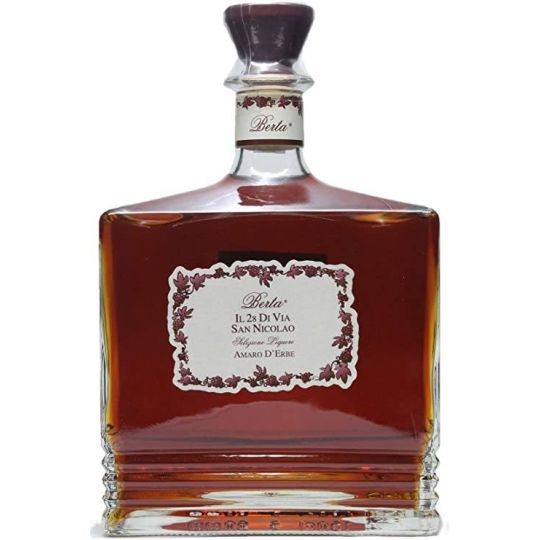 Berta - Amaro d'Erbe "Il 28 di Via San Nicolao" 0,70 lt. - Enoteca Bevi Bene