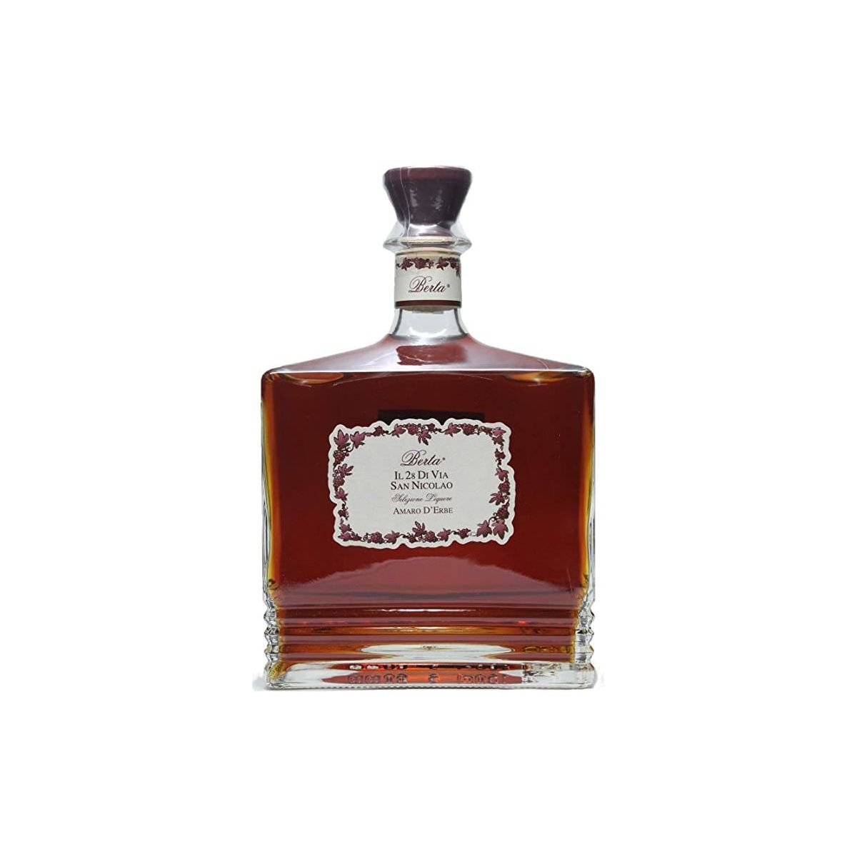Berta - Amaro d'Erbe "Il 28 di Via San Nicolao" 0,70 lt. - Enoteca Bevi Bene