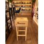 Handcrafted Wooden Side Table Made from a Wine Crate Cocchi - Enoteca Bevi Bene
