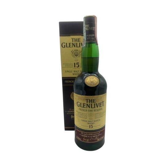 The Glenlivet - Single Malt Scotch Whisky French Oak Reserve 15 y 0,70 lt. + Box (old version) - Enoteca Bevi Bene