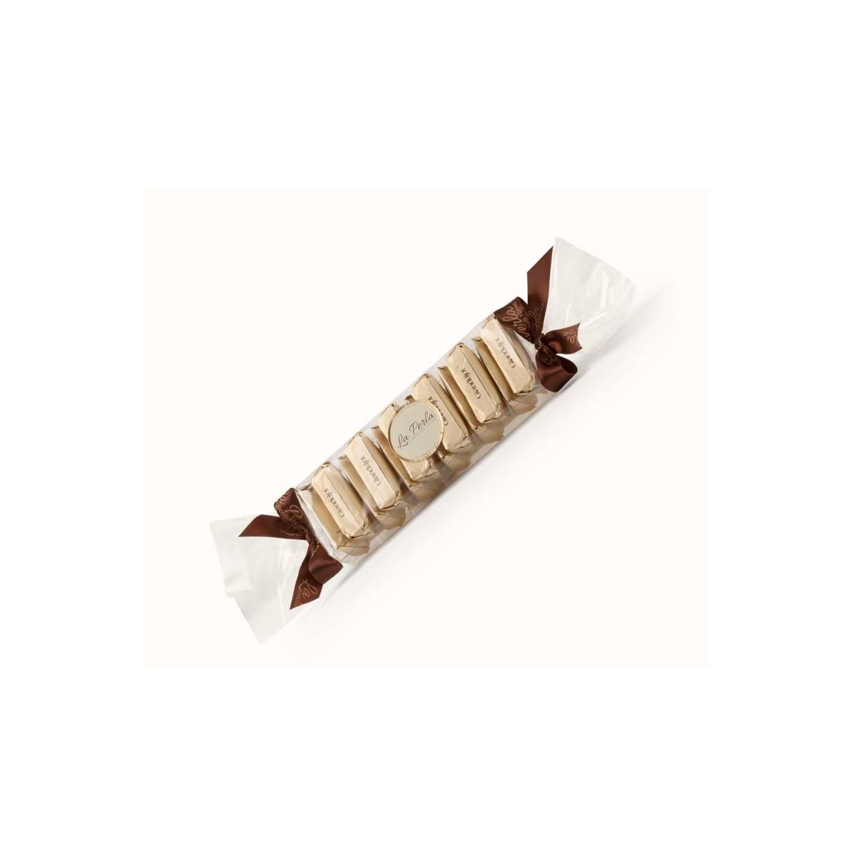 La Perla Cioccolato di Torino - Cioccolato Giandujotti Giandujot Confezione a caramella 120 gr.