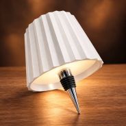 Lampada LED da Bottiglia Ricaricabile Touch Dimmerabile - Enoteca Bevi Bene