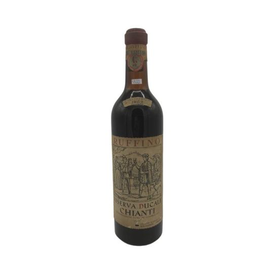 Vintage Bottle - Ruffino Chianti Riserva Ducale Serie Oro DOC 1964 0,75 lt. - COD. 3822