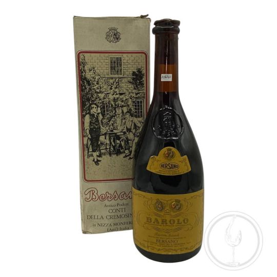 Vintage Bottle - Bersano Barolo Riserva Speciale DOC 1974 0,75 lt. + Box - COD. 10640