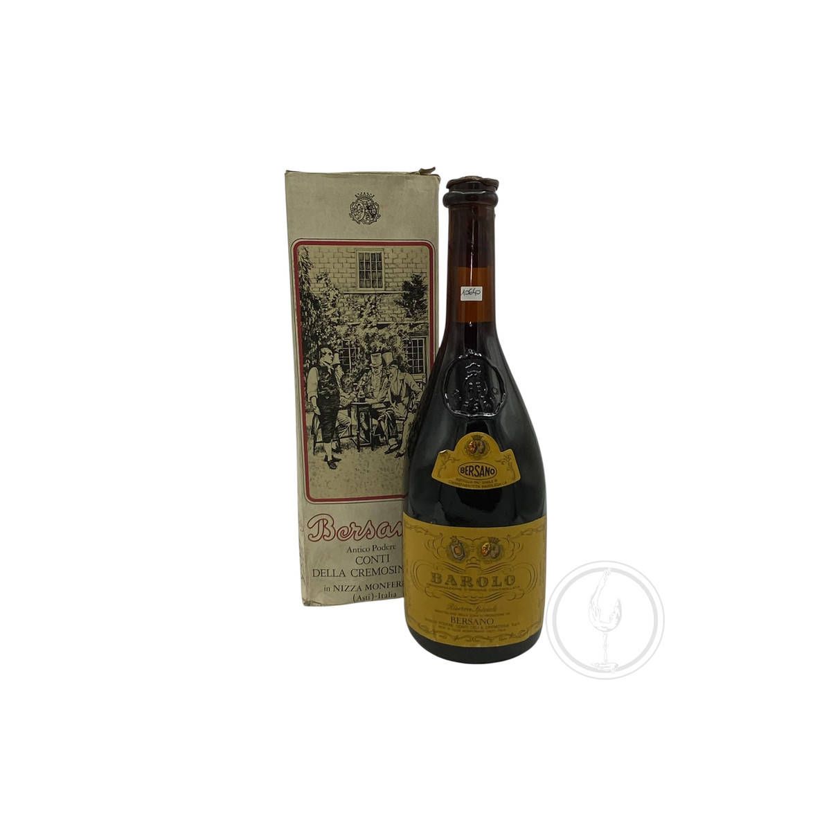 Vintage Bottle - Bersano Barolo Riserva Speciale DOC 1974 0,75 lt. + Box - COD. 10640