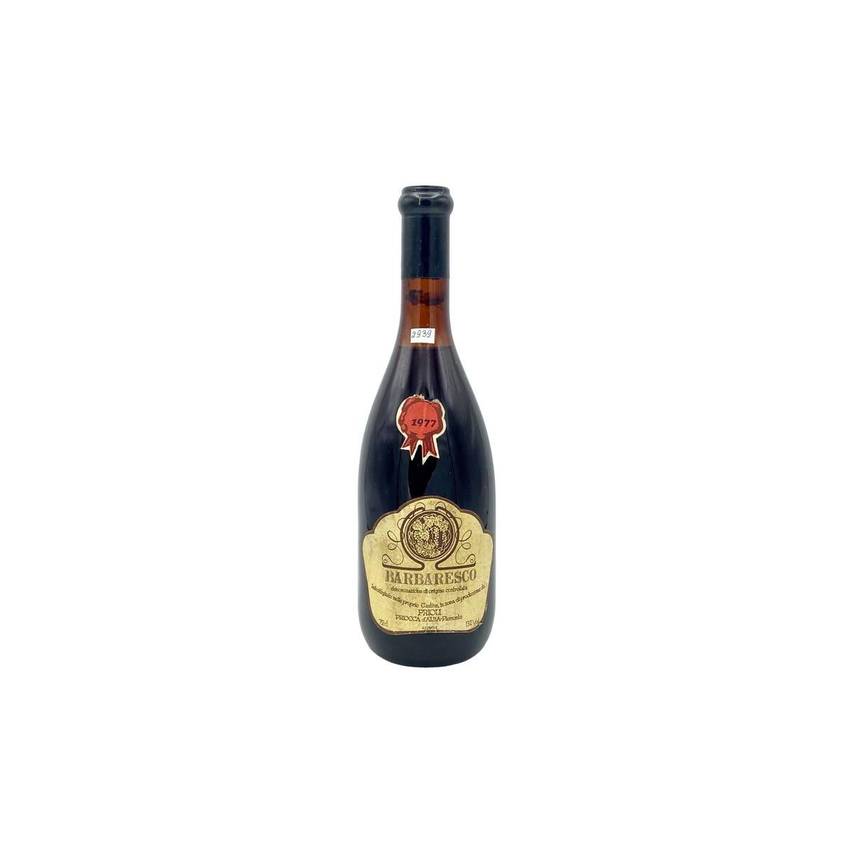 Vintage Bottle - Prioli Barbaresco DOC 1977 0,72 lt. - COD. 2939