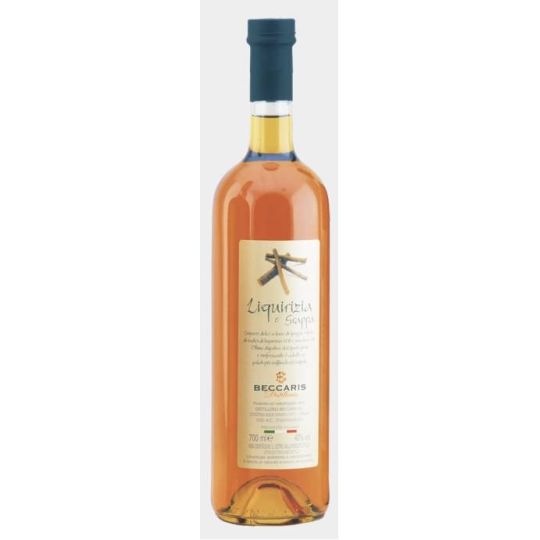 Beccaris - Linea Aromatizzate Grappa alla Liquirizia 0,70 lt.
