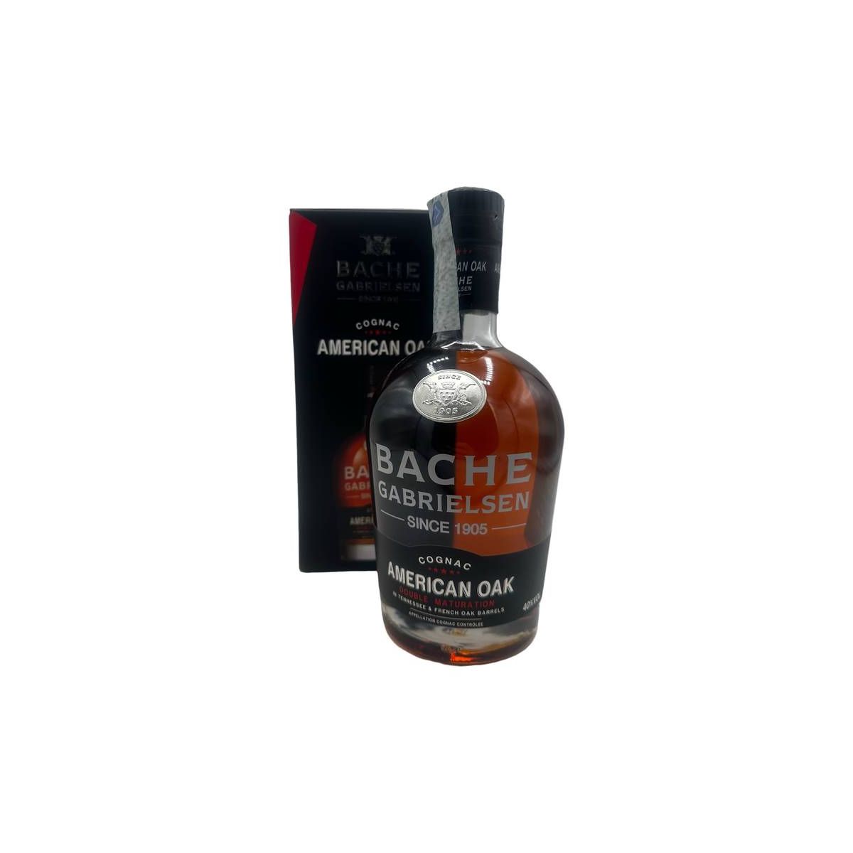 Bache Gabrielsen - Cognac American Oak Double Maturation 0,70 lt. + Box - Enoteca Bevi Bene