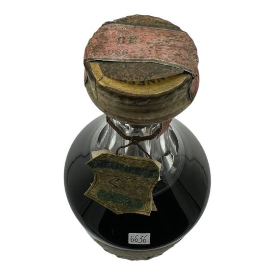 Jas Hennessy &amp; co. - Cognac X.O. Decanter Baccarat Crystal 0,73 lt. WAX &amp; VITALE - COD. 6636 - Enoteca Bevi Bene