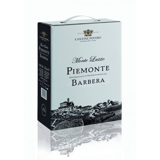 Cantine Povero - Bag In Box 3 lt. Piemonte Barbera DOC Monte Luzzo