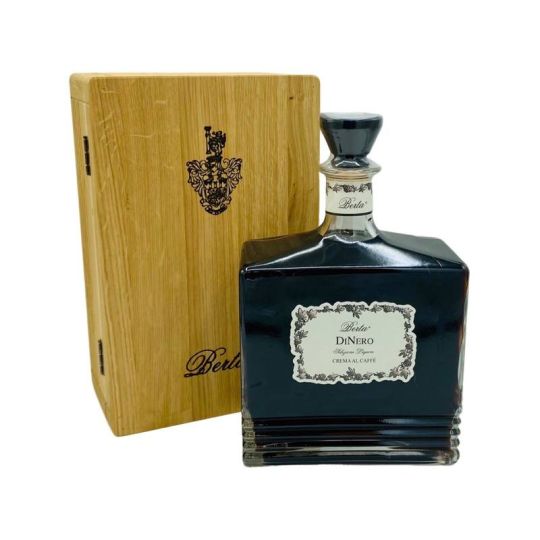 Berta - Crema al Caffè "DiNero" 1,5 lt. MAGNUM + Box Legno - Enoteca Bevi Bene