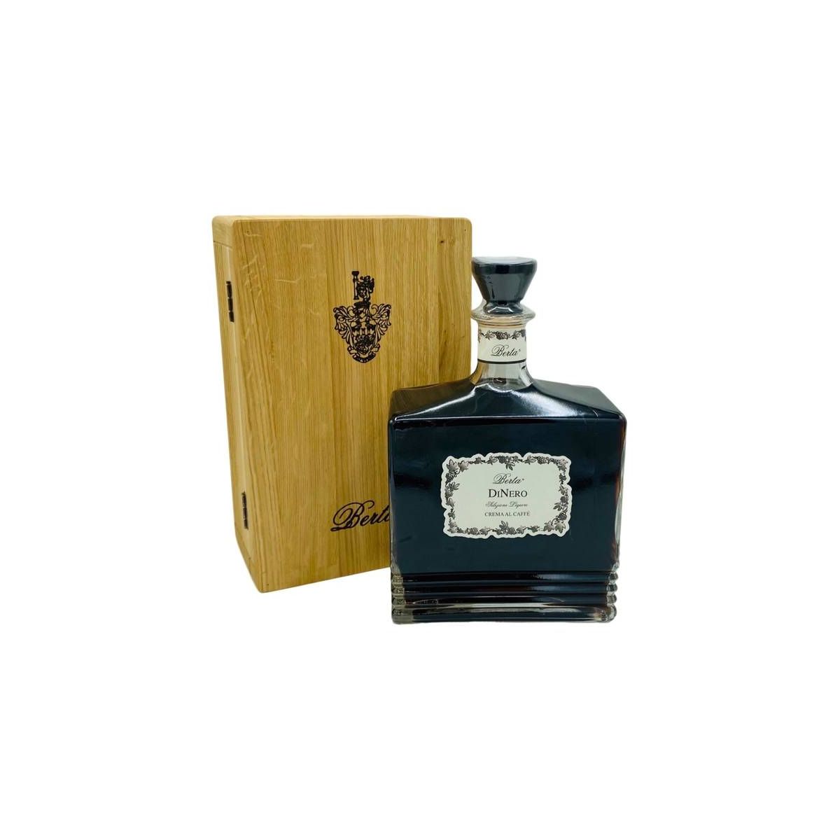 Berta - Crema al Caffè "DiNero" 1,5 lt. MAGNUM + Box Legno - Enoteca Bevi Bene