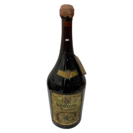 Vintage Bottle - Az. Agr. F.lli Berteletti Spanna del Piemonte 1977 3,8 lt. BIG MAGNUM - COD. 1378