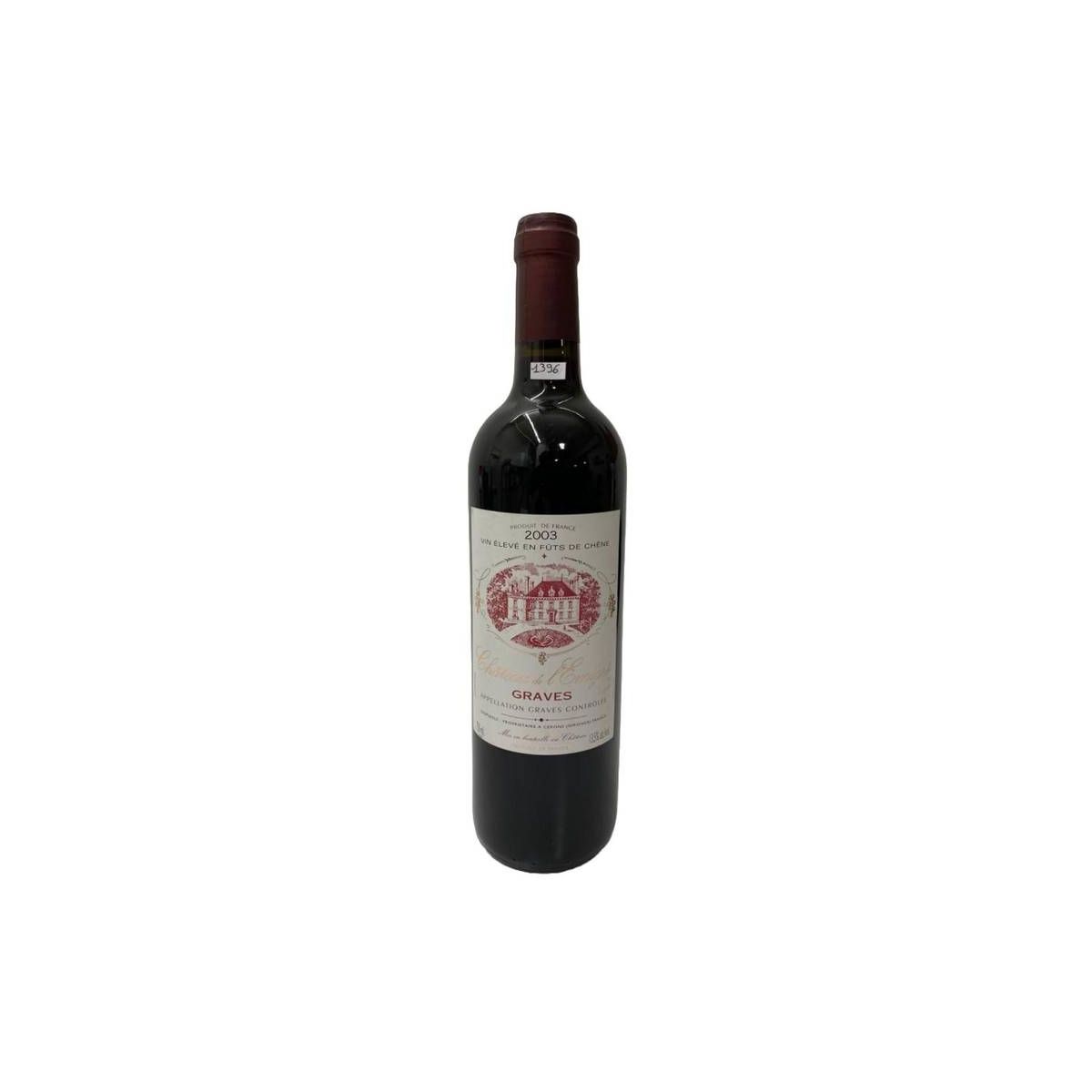 Vintage Bottle - Chateau De l'Emigré Graves 2003 0,75 lt. - COD. 1396 - Enoteca Bevi Bene