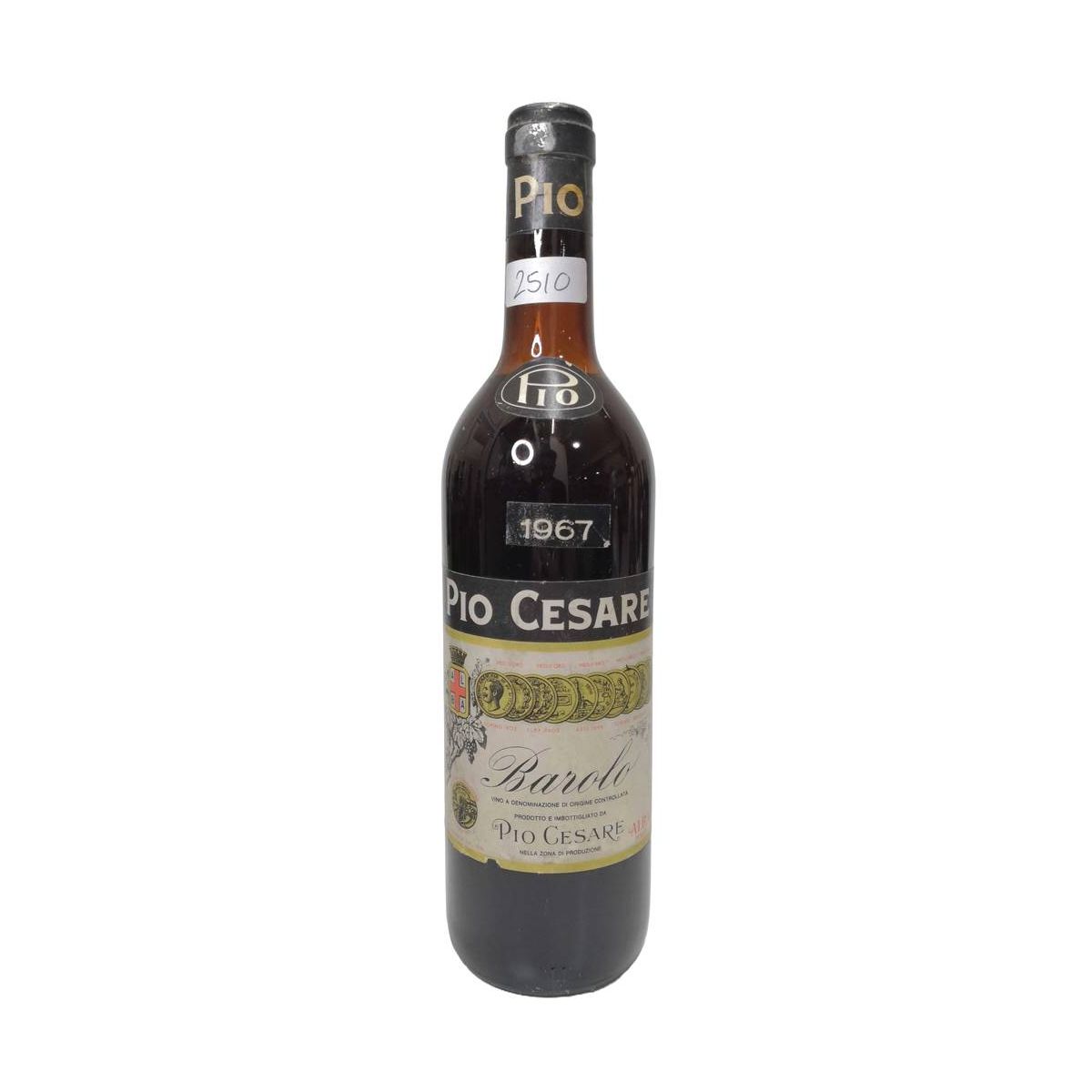 Vintage Bottle - Pio Cesare Barolo DOC 1967 0,75 lt. - COD. 2510